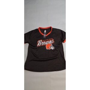 NFL CLEVELAND BROWNS GIRLS LARGE 11/13 FOOTBALL JERSEY, NWT